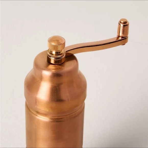 2 | Tall Salt and Pepper Crank Grinder Copper Finish - Hearth & Hand Magnolia - Picture 3 of 6